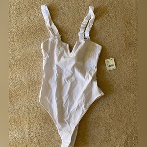 Free People White BodySuit